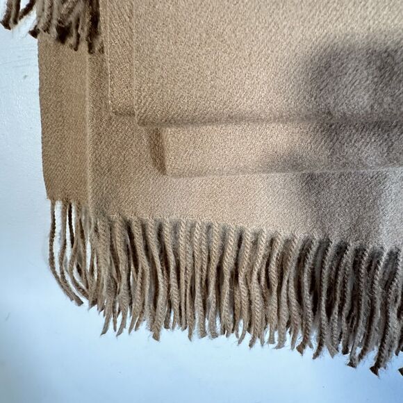 Bedford Collections Edinburgh Throw Sandalwood Blanket Faux Cashmere Monogrammed - Picture 7 of 9